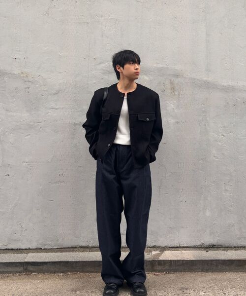 XERO（ゼロ）の「ヘリンボーンオーバーカーブデニムパンツ[インディゴ]（デニムパンツ・メンズ・その他・MEDIUM/LARGE/X-LARGE）」の10枚目の写真