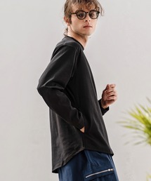 CAMBIO | mlt5597-ドレッシーポンチポケ付ロンT(HLCM0256)(Tシャツ/カットソー)