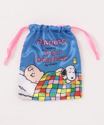 PEANUTS（ピーナッツ）の「【 PEANUTS 】 スヌーピー リボン巾着 26S2（ポーチ）」