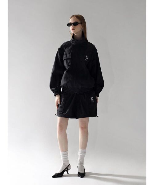 :ETHROF(イーサオブ)の「2WAY DOUBLE-ZIP NYLON JACKET(その他アウター・レディース・ネイビー/ロイヤルブルー/ブラック・MEDIUM)」の4枚目の写真