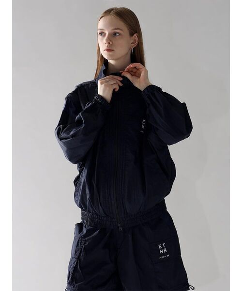 :ETHROF(イーサオブ)の「2WAY DOUBLE-ZIP NYLON JACKET(その他アウター・レディース・ネイビー/ロイヤルブルー/ブラック・MEDIUM)」の5枚目の写真