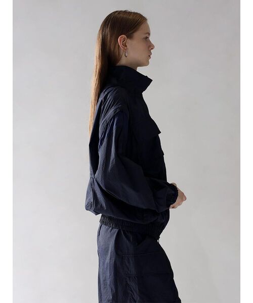 :ETHROF(イーサオブ)の「2WAY DOUBLE-ZIP NYLON JACKET(その他アウター・レディース・ネイビー/ロイヤルブルー/ブラック・MEDIUM)」の7枚目の写真