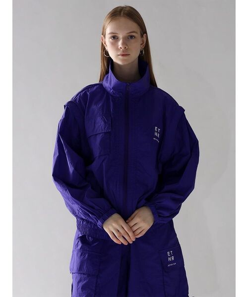 :ETHROF(イーサオブ)の「2WAY DOUBLE-ZIP NYLON JACKET(その他アウター・レディース・ネイビー/ロイヤルブルー/ブラック・MEDIUM)」の18枚目の写真