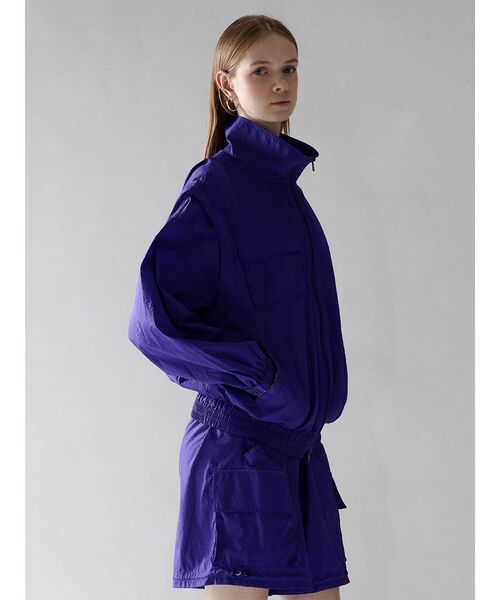 :ETHROF(イーサオブ)の「2WAY DOUBLE-ZIP NYLON JACKET(その他アウター・レディース・ネイビー/ロイヤルブルー/ブラック・MEDIUM)」の20枚目の写真