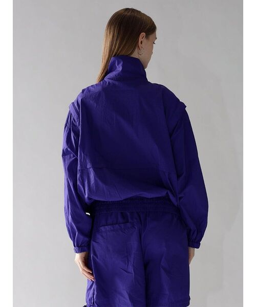 :ETHROF(イーサオブ)の「2WAY DOUBLE-ZIP NYLON JACKET(その他アウター・レディース・ネイビー/ロイヤルブルー/ブラック・MEDIUM)」の21枚目の写真