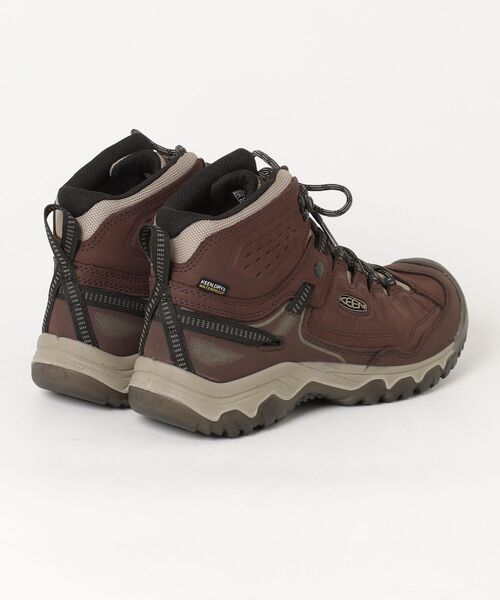 KEEN(キーン)の「TARGHEE IV MID WP / ターギーフォーミッド ウォータープルーフ / メンズ 防水シューズ(スニーカー・メンズ・ブラウン系その他・27.5cm/27cm/28cm/28.5cm/29cm/30cm/25cm/25.5cm/26cm/26.5cm)」の2枚目の写真