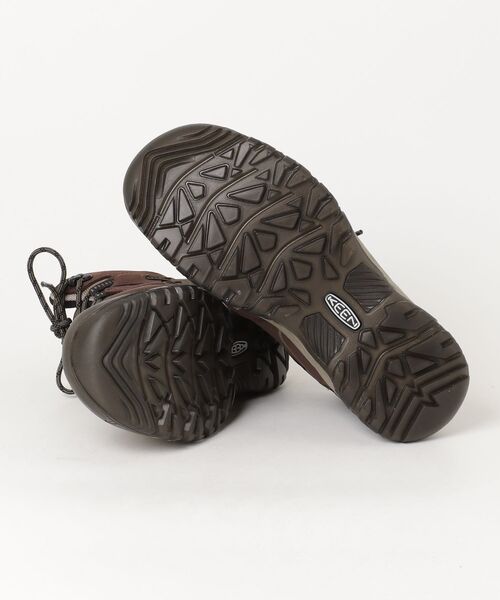 KEEN(キーン)の「TARGHEE IV MID WP / ターギーフォーミッド ウォータープルーフ / メンズ 防水シューズ(スニーカー・メンズ・ブラウン系その他・27.5cm/27cm/28cm/28.5cm/29cm/30cm/25cm/25.5cm/26cm/26.5cm)」の3枚目の写真