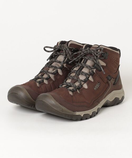 KEEN(キーン)の「TARGHEE IV MID WP / ターギーフォーミッド ウォータープルーフ / メンズ 防水シューズ(スニーカー・メンズ・ブラウン系その他・27.5cm/27cm/28cm/28.5cm/29cm/30cm/25cm/25.5cm/26cm/26.5cm)」の9枚目の写真