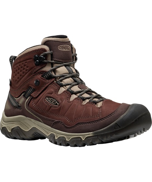 KEEN(キーン)の「TARGHEE IV MID WP / ターギーフォーミッド ウォータープルーフ / メンズ 防水シューズ(スニーカー・メンズ・ブラウン系その他・27.5cm/27cm/28cm/28.5cm/29cm/30cm/25cm/25.5cm/26cm/26.5cm)」の5枚目の写真
