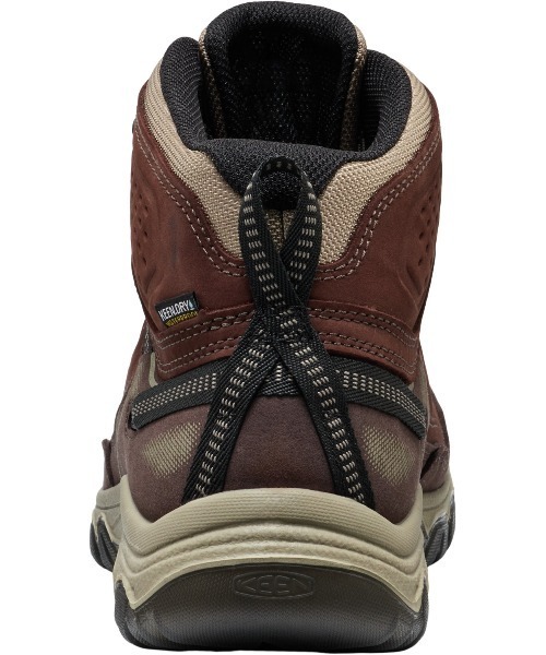 KEEN(キーン)の「TARGHEE IV MID WP / ターギーフォーミッド ウォータープルーフ / メンズ 防水シューズ(スニーカー・メンズ・ブラウン系その他・27.5cm/27cm/28cm/28.5cm/29cm/30cm/25cm/25.5cm/26cm/26.5cm)」の7枚目の写真