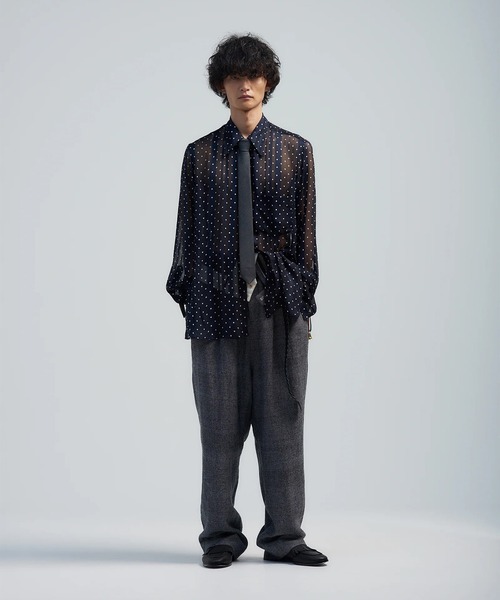 BED J.W. FORD（ベッドフォード）の「【BED J.W. FORD/ベッドフォード】wink（シャツ/ブラウス・メンズ・ブラウン/ネイビー・5）」の4枚目の写真