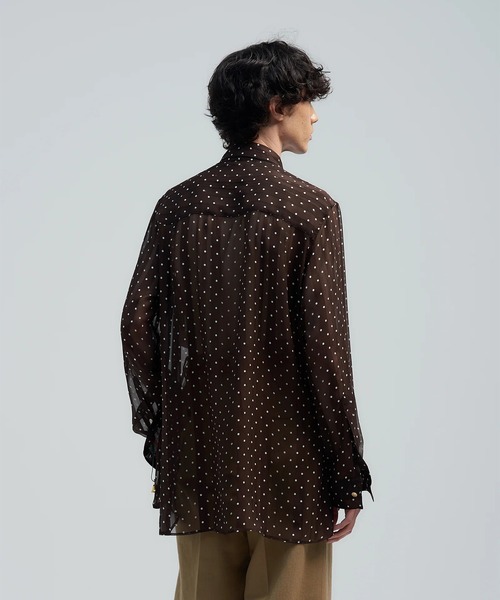 BED J.W. FORD（ベッドフォード）の「【BED J.W. FORD/ベッドフォード】wink（シャツ/ブラウス・メンズ・ブラウン/ネイビー・5）」の5枚目の写真