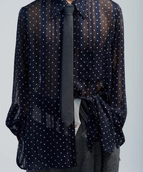 BED J.W. FORD（ベッドフォード）の「【BED J.W. FORD/ベッドフォード】wink（シャツ/ブラウス・メンズ・ブラウン/ネイビー・5）」の8枚目の写真