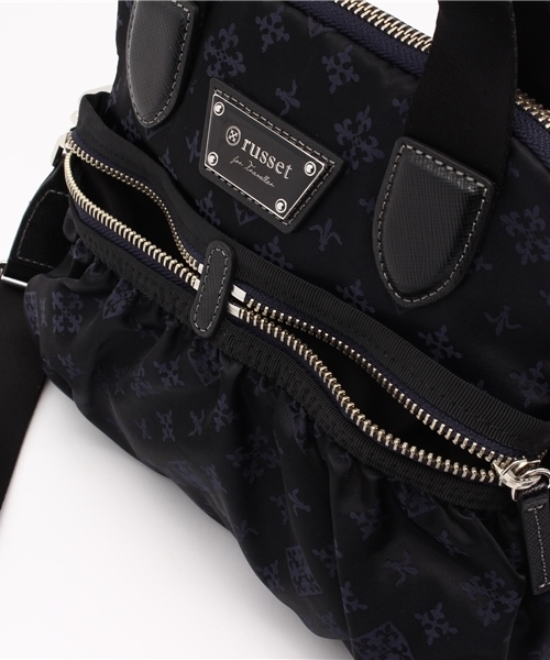 russet for traveller（ラシット　フォー トラベラー）の「コンパクトトートバッグ【Tote】（バックパック/リュック・レディース・ネイビー・FREE）」の9枚目の写真