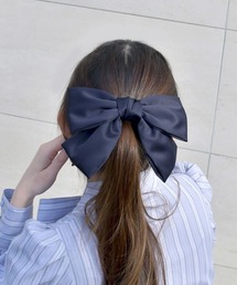 F i.n.t | サテンビックリボンバレッタ(バレッタ/ヘアクリップ)