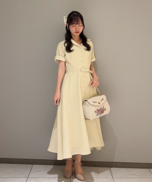 F i.n.t（フィント）の「サテンビックリボンバレッタ/fint フィント（バレッタ/ヘアクリップ・レディース・ネイビー/ミント/コーラルピンク/オフホワイト・FREE）」の11枚目の写真