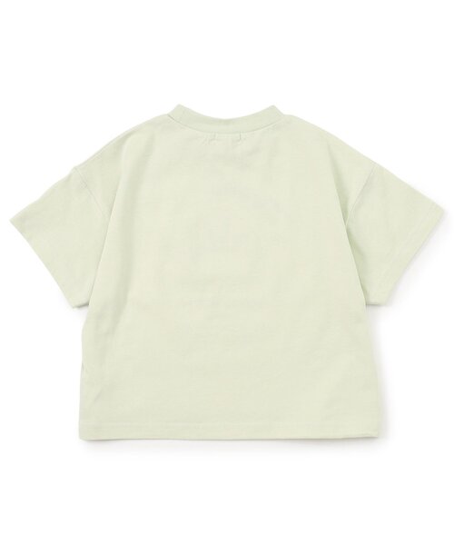 Seraph（セラフ）の「名札のつけられる！半袖Tシャツ（Tシャツ/カットソー・キッズ・オフホワイト/ベージュ/ミント/オレンジ/サックスブルー/ピンク・80/90/100/110/120/130/140）」の20枚目の写真