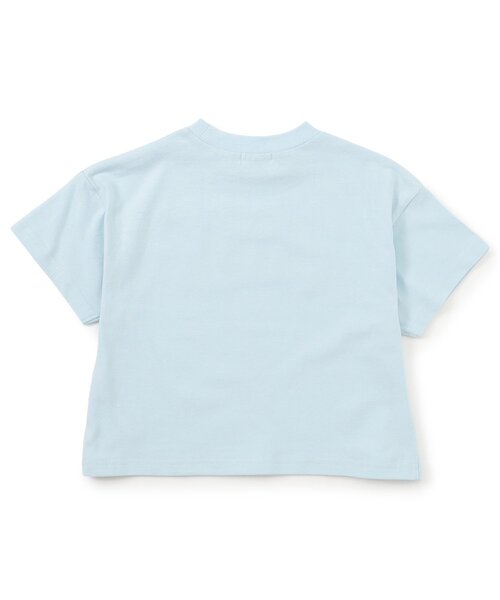 Seraph（セラフ）の「名札のつけられる！半袖Tシャツ（Tシャツ/カットソー・キッズ・オフホワイト/ベージュ/ミント/オレンジ/サックスブルー/ピンク・80/90/100/110/120/130/140）」の21枚目の写真