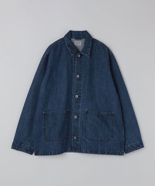 SHIPS(シップス)の「SHIPS: AUTHENTIC デニム カバーオール(カバーオール・メンズ・ネイビー/ロイヤルブルー・SMALL/LARGE/MEDIUM)」の11枚目の写真