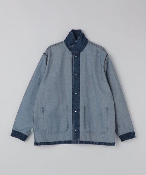 SHIPS(シップス)の「SHIPS: AUTHENTIC デニム カバーオール(カバーオール・メンズ・ネイビー/ロイヤルブルー・SMALL/LARGE/MEDIUM)」の13枚目の写真