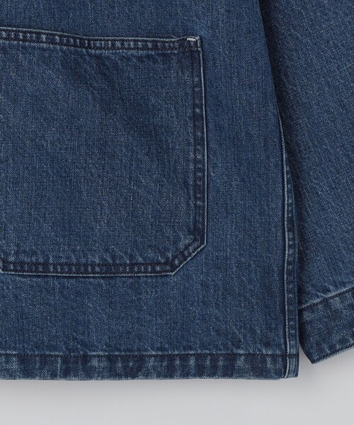 SHIPS(シップス)の「SHIPS: AUTHENTIC デニム カバーオール(カバーオール・メンズ・ネイビー/ロイヤルブルー・SMALL/LARGE/MEDIUM)」の17枚目の写真
