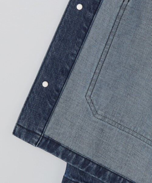 SHIPS(シップス)の「SHIPS: AUTHENTIC デニム カバーオール(カバーオール・メンズ・ネイビー/ロイヤルブルー・SMALL/LARGE/MEDIUM)」の19枚目の写真