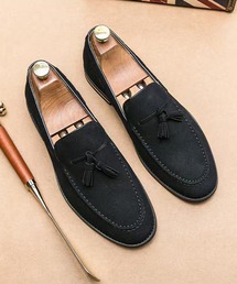 CALIFORNIA OUTFITTERS | C 2C93-IT  タッセルローファー スウェード調 クラシック シューズ(ローファー)