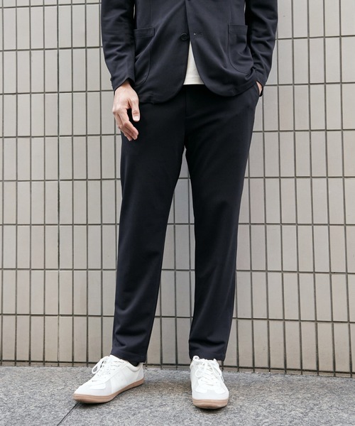 IKKA LOUNGE（イッカラウンジ）の「【MonoMax × 小泉孝太郎】GOKU楽ワークDRYソフト鹿の子パンツ「小泉孝太郎さん着用モデル」（その他パンツ・メンズ・ベージュ/グレー/ネイビー・L/M/S/XL）」の16枚目の写真