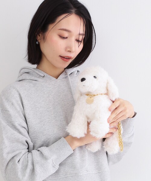 OPAQUE.CLIP(オペークドットクリップ)の「2WAYわんわんミニショルダー(ショルダーバッグ・レディース・アイボリー/ブラック系・00)」の1枚目の写真