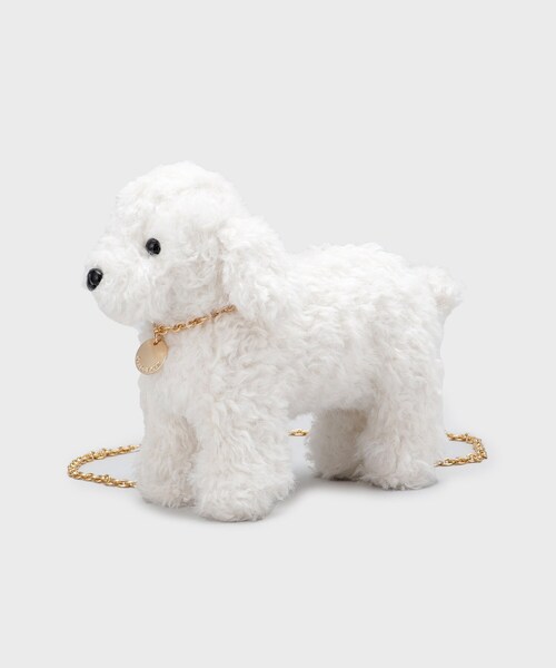 OPAQUE.CLIP(オペークドットクリップ)の「2WAYわんわんミニショルダー(ショルダーバッグ・レディース・アイボリー/ブラック系・00)」の8枚目の写真