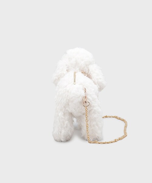 OPAQUE.CLIP(オペークドットクリップ)の「2WAYわんわんミニショルダー(ショルダーバッグ・レディース・アイボリー/ブラック系・00)」の11枚目の写真