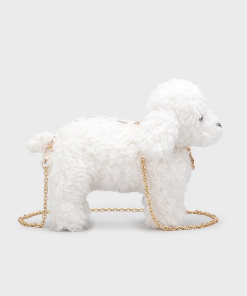 OPAQUE.CLIP(オペークドットクリップ)の「2WAYわんわんミニショルダー(ショルダーバッグ・レディース・アイボリー/ブラック系・00)」の12枚目の写真