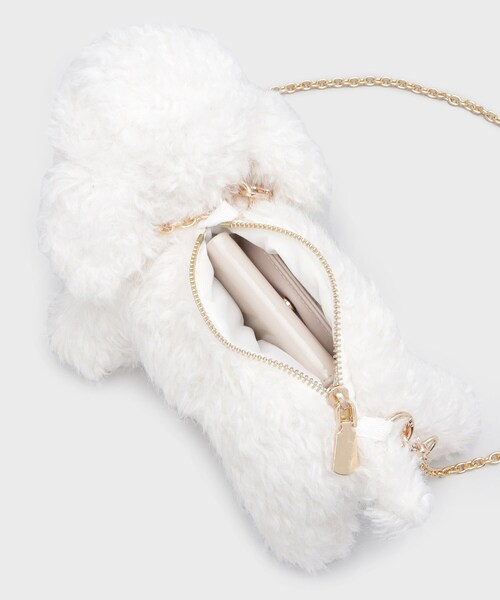 OPAQUE.CLIP(オペークドットクリップ)の「2WAYわんわんミニショルダー(ショルダーバッグ・レディース・アイボリー/ブラック系・00)」の17枚目の写真