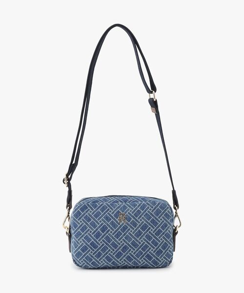 TOMMY HILFIGER(トミーヒルフィガー)の「ポペットフラッグデニムカメラバッグ(ボディバッグ/ウエストポーチ・レディース・レッド・FREE)」の2枚目の写真