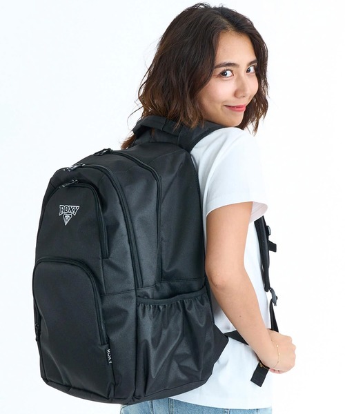 ROXY（ロキシー）の「ROXY/ロキシーバックパック GO OUT PLUS ミラー付き 30L RBG261302（バックパック/リュック・レディース・ブラック/ブラック×ブルー/ブルー・FREE）」の16枚目の写真