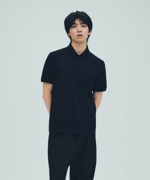 SHIPS別注】FRED PERRY: イギリス製 M2 シングルライン ポロシャツ