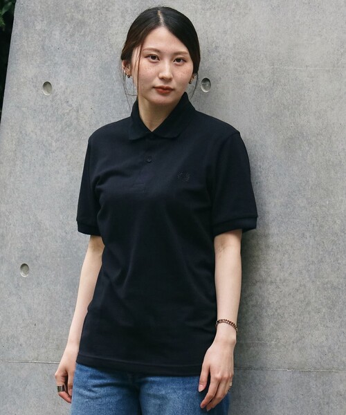 FRED PERRY ブラック ポロシャツ M M3 - Black / Champagne | The Fred Perry Shirt | Men's Short & Long