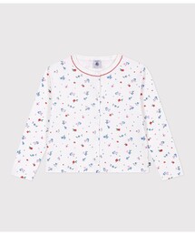 PETIT BATEAU（プチバトー）の「フラワープリントカーディガン（カーディガン/ボレロ）」