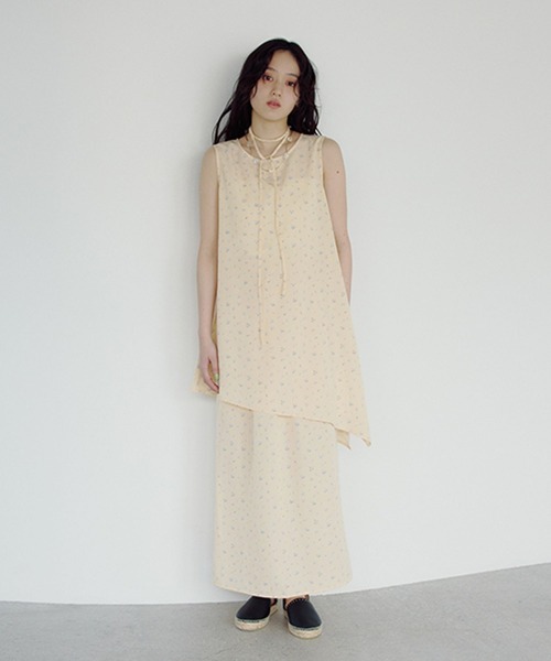 studio CLIP（スタディオクリップ）の「【daily CLIP】ミニフラワーストレートスカート（スカート・レディース・ブラック/ベージュ・FREE）」の13枚目の写真