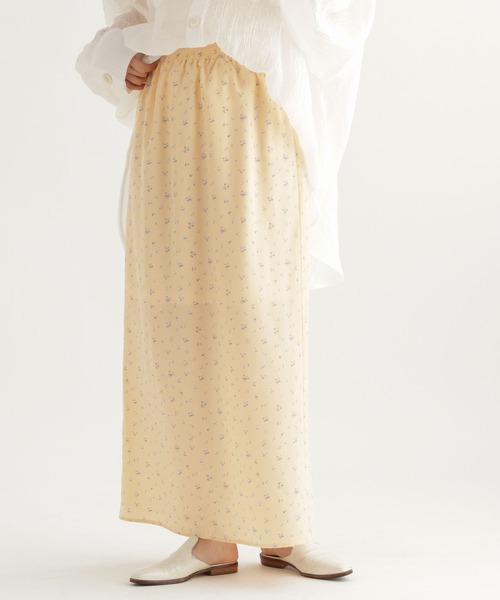 studio CLIP（スタディオクリップ）の「【daily CLIP】ミニフラワーストレートスカート（スカート・レディース・ブラック/ベージュ・FREE）」の14枚目の写真