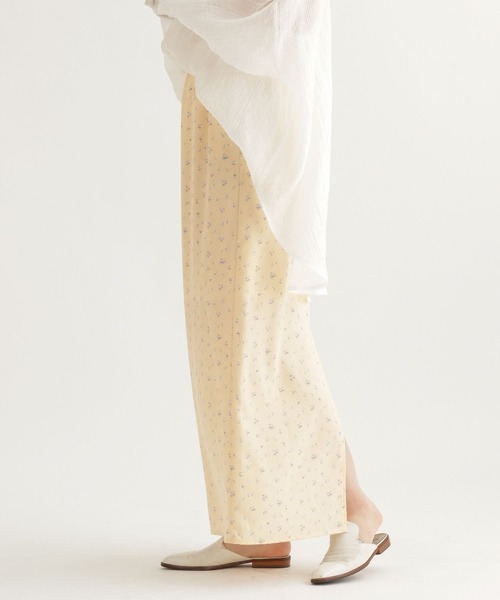 studio CLIP（スタディオクリップ）の「【daily CLIP】ミニフラワーストレートスカート（スカート・レディース・ブラック/ベージュ・FREE）」の15枚目の写真