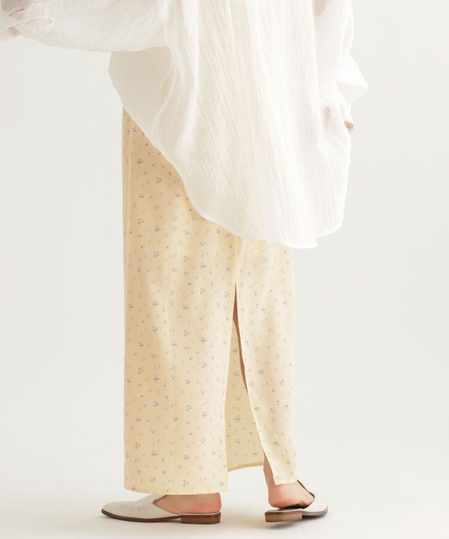 studio CLIP（スタディオクリップ）の「【daily CLIP】ミニフラワーストレートスカート（スカート・レディース・ブラック/ベージュ・FREE）」の16枚目の写真