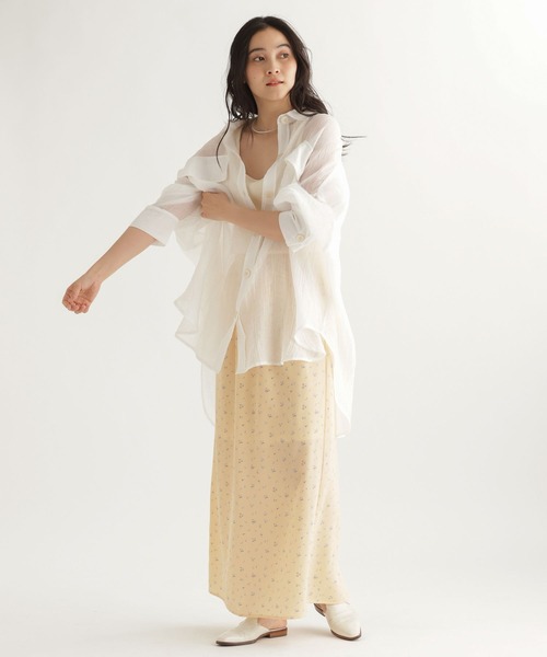 studio CLIP（スタディオクリップ）の「【daily CLIP】ミニフラワーストレートスカート（スカート・レディース・ブラック/ベージュ・FREE）」の17枚目の写真