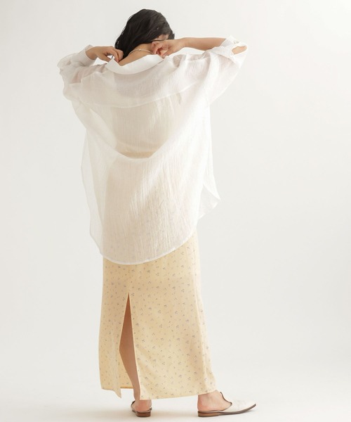 studio CLIP（スタディオクリップ）の「【daily CLIP】ミニフラワーストレートスカート（スカート・レディース・ブラック/ベージュ・FREE）」の19枚目の写真