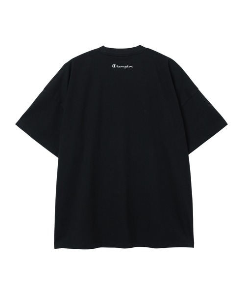 Champion（チャンピオン）の「Champion for X-girl FADED LOGO S/S BIG TEE DRESS（ワンピース・レディース・ブラック/ネイビー・S/M）」の9枚目の写真