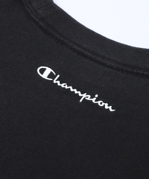 Champion（チャンピオン）の「Champion for X-girl FADED LOGO S/S BIG TEE DRESS（ワンピース・レディース・ブラック/ネイビー・S/M）」の12枚目の写真