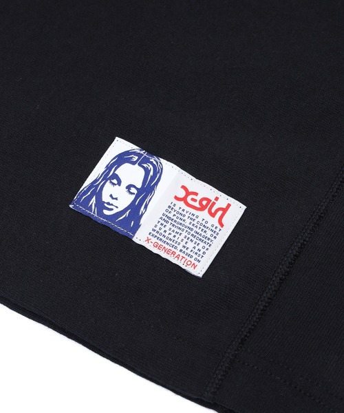 Champion（チャンピオン）の「Champion for X-girl FADED LOGO S/S BIG TEE DRESS（ワンピース・レディース・ブラック/ネイビー・S/M）」の16枚目の写真