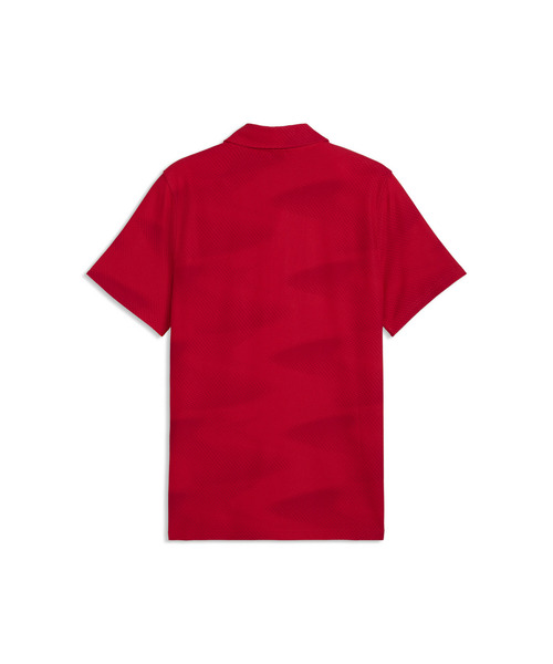 PUMA（プーマ）の「PUMA プーマ メンズ フェラーリ AOP プリント 半袖 ポロシャツ Ferrari AOP Print P（ポロシャツ・メンズ・ブラック/レッド・LARGE/MEDIUM/SMALL/X-SMALL/X-LARGE）」の6枚目の写真