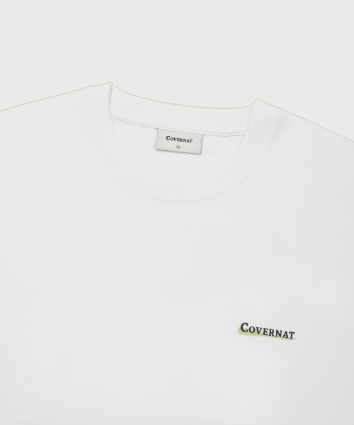 COVERNAT(カバーナット)の「スーピマラベルグラフィックTシャツホワイト(Tシャツ/カットソー・レディース・その他・SMALL/MEDIUM/LARGE/X-LARGE/XX-LARGE/X-SMALL)」の6枚目の写真