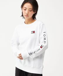 フレンチテリー ロゴ ロングスリーブスウェット ユニセックス  オンライン限定
